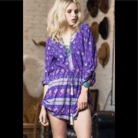 Spell bohemian royale romper XS preowned - Picture 2 of 12